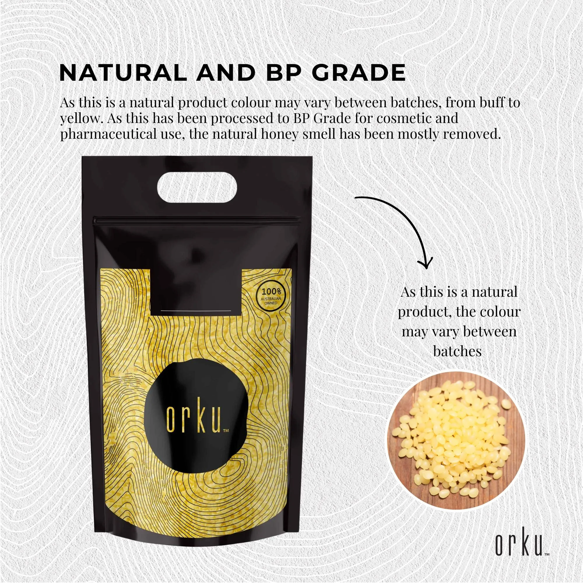 10kg Organic Beeswax Pellets Yellow Pharmaceutical Cosmetic Candle Bees Wax