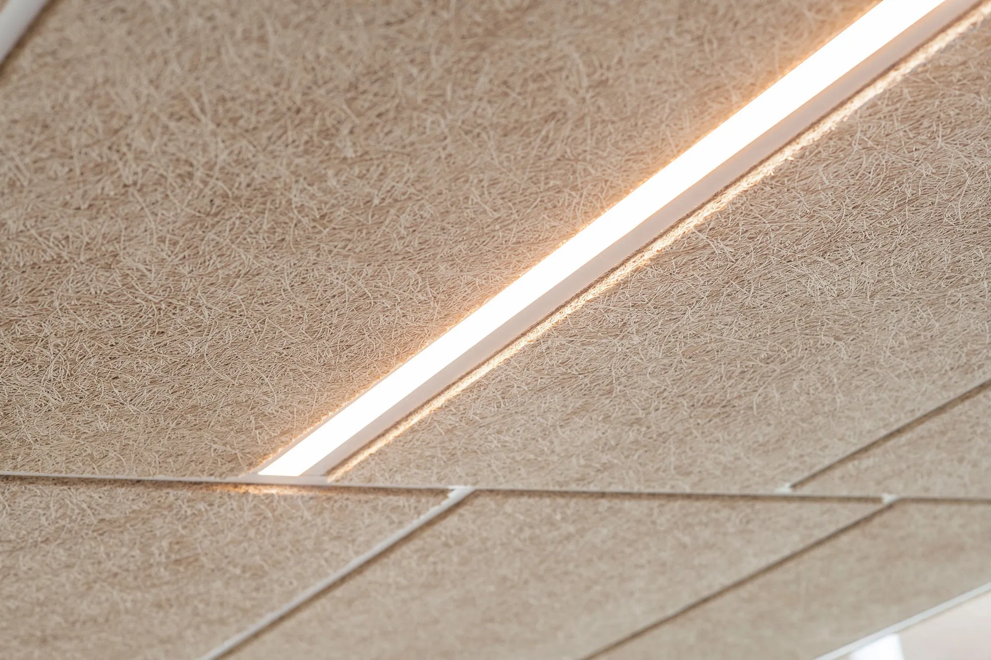 25mm Troldtekt Acoustic Wood Wool Board S/E Natural Wood (Ultrafine) - 1200 x 600mm