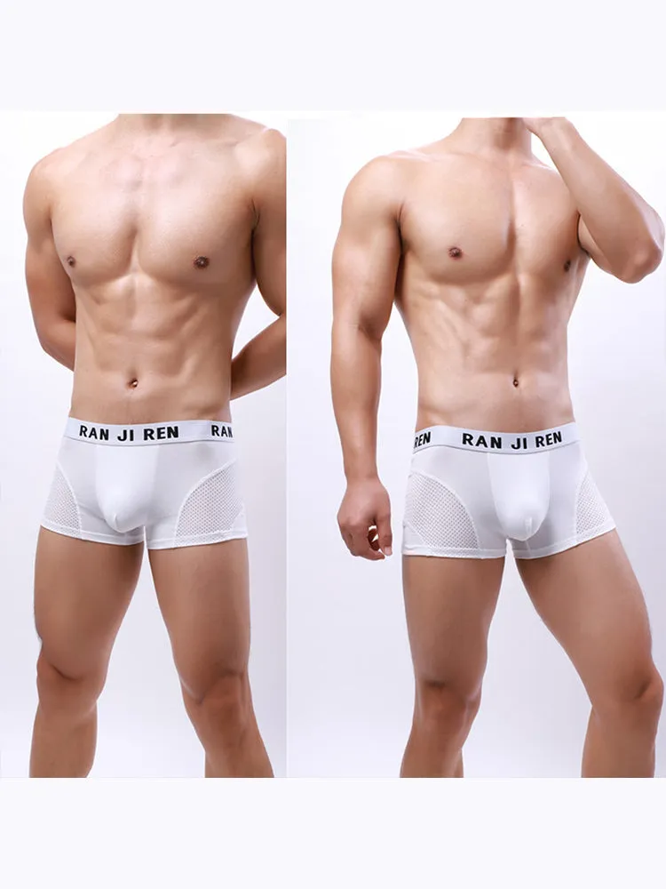 3 Pack Men's Minimalist Cool-Touch Cotton Trunks