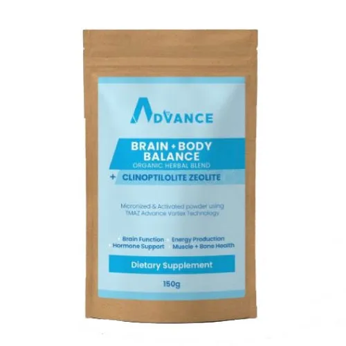 Advance Brain Body Balance. Organic Herbal Blend   Clinoptilolite Zeolite