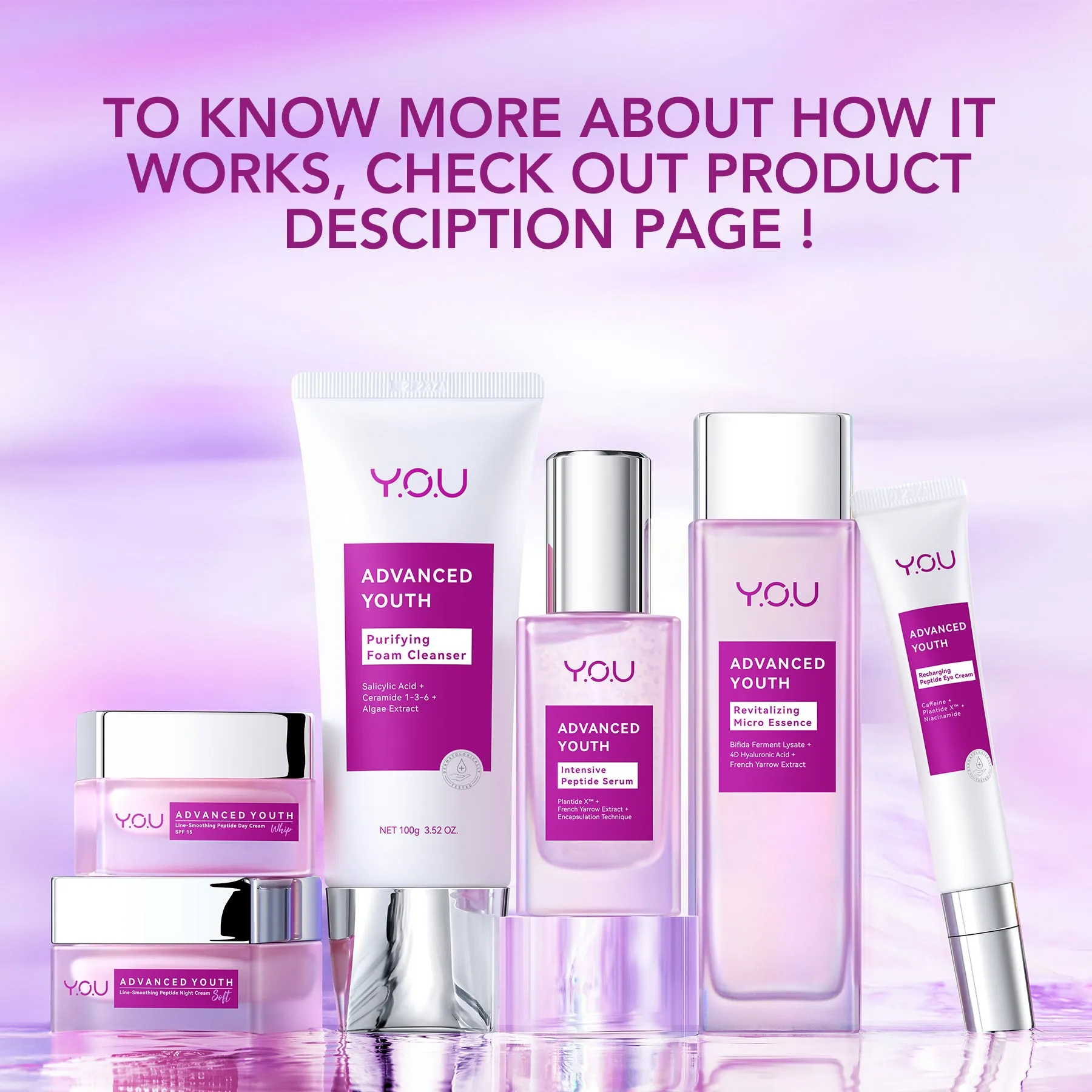 Advanced Youth Line-Smoothing Peptide Day Cream SPF 15