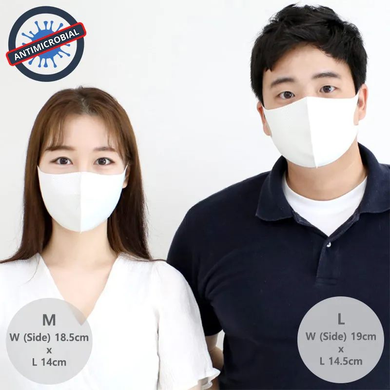 Antimicrobial Adult Reusable 3D Mask BBN1003 (3 Colours)