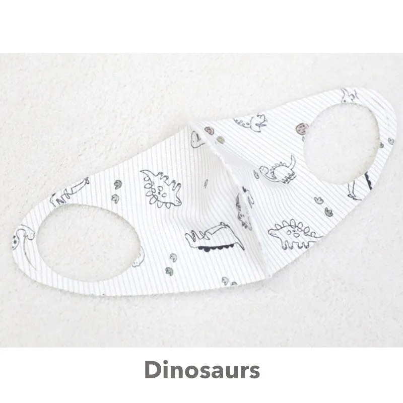 Antimicrobial Kids (4-9 Years Old) Reusable 3D Mask BBN1002 (18 Designs)