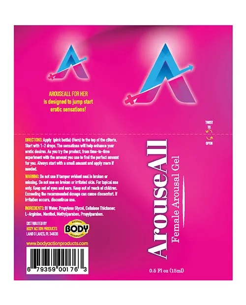 Arouseall Female Stimulating Gel