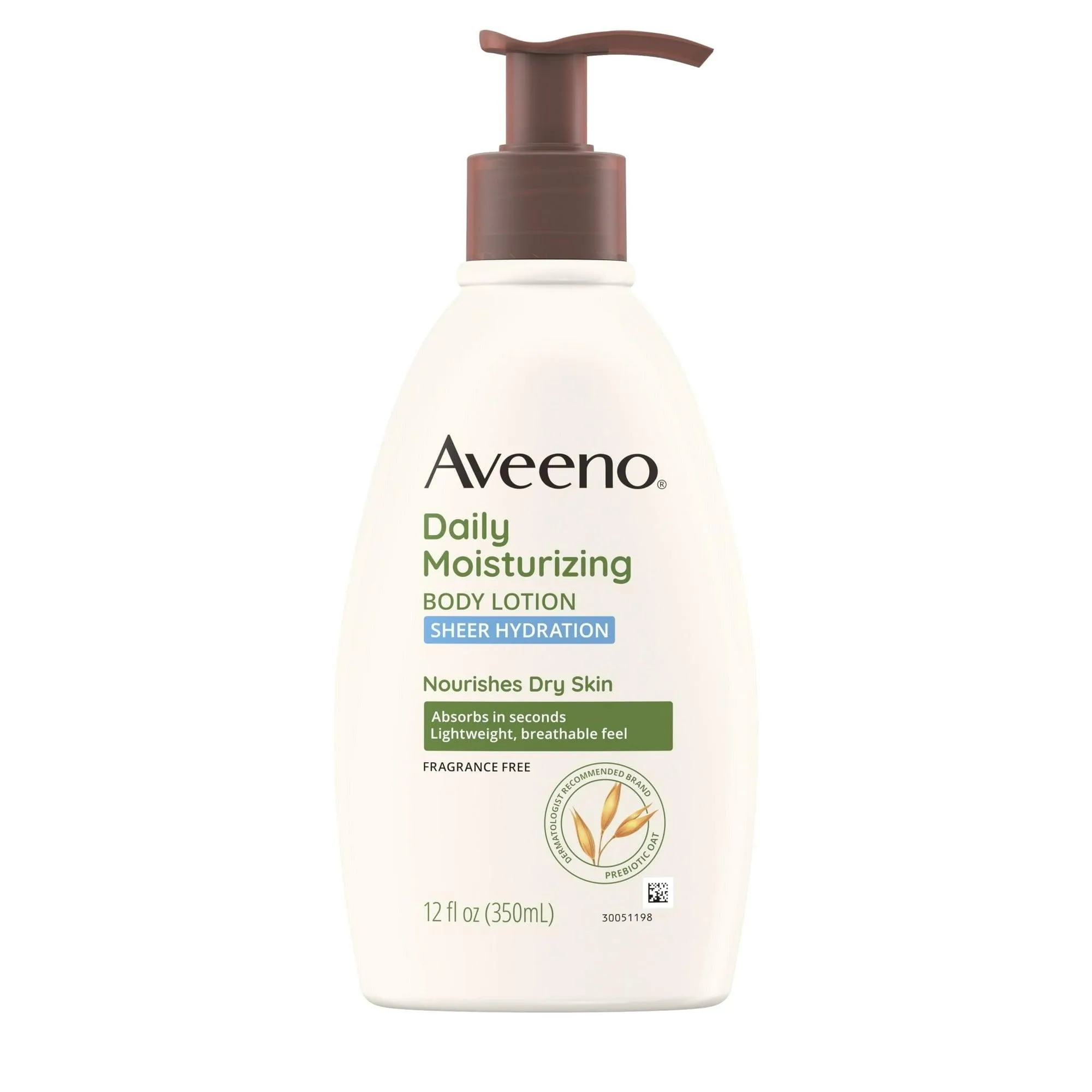 Aveeno Sheer Hydration Daily Moisturizing Dry Skin Body Lotion - 12oz