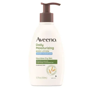 Aveeno Sheer Hydration Daily Moisturizing Dry Skin Body Lotion - 12oz