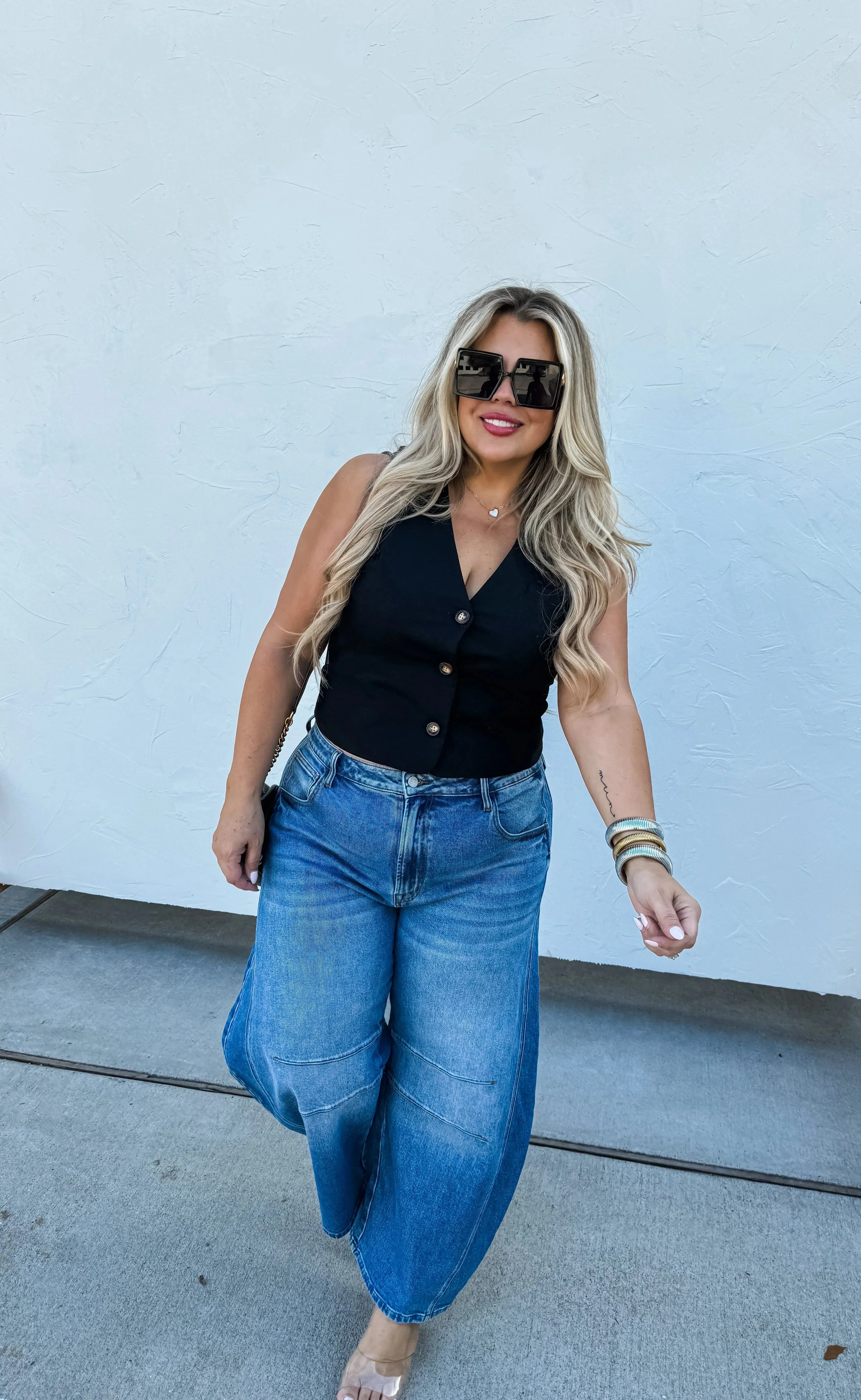 Barrel Jeans in Two Washes