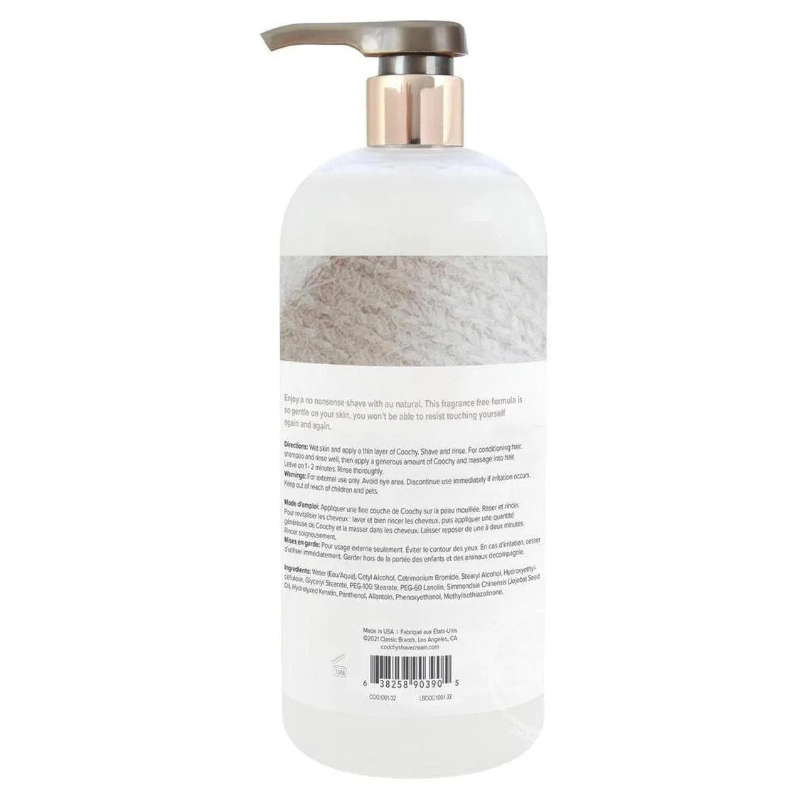 Coochy Oh So Smooth Shave Cream Au Natural