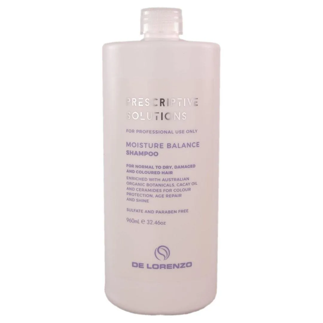 De Lorenzo Prescriptive Solutions Moisture Balance Shampoo - 960ml