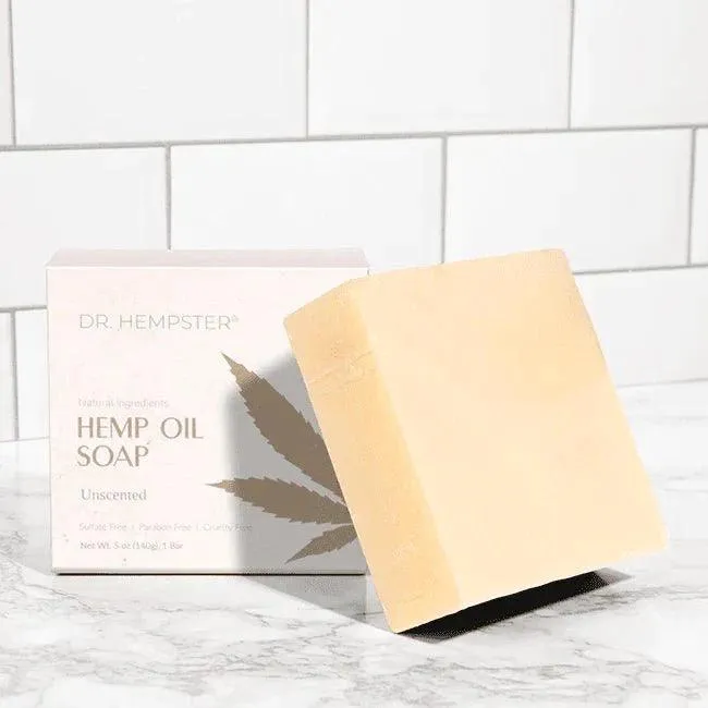 Dr. Hempster Eczema Unscented Hemp Soap