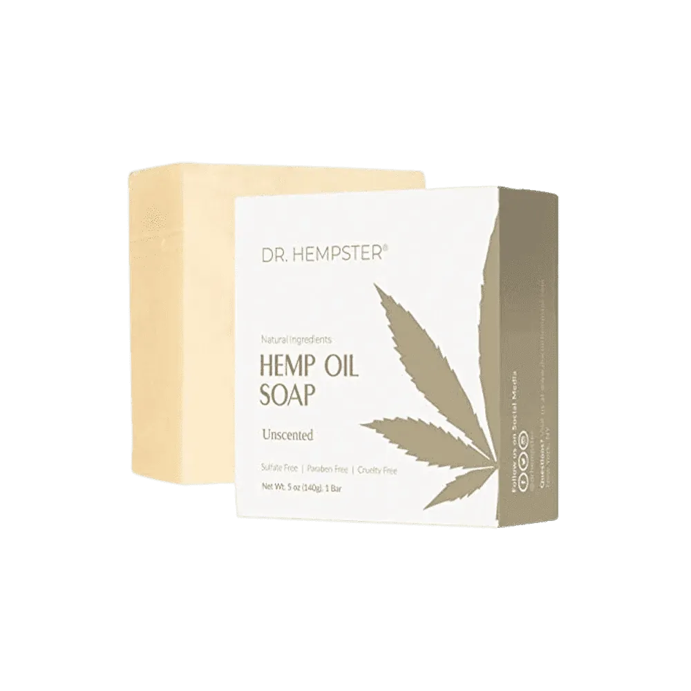 Dr. Hempster Eczema Unscented Hemp Soap