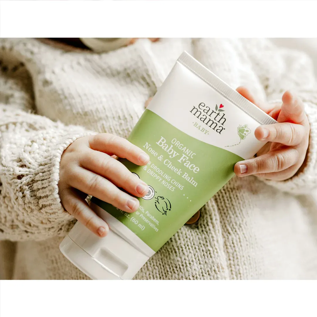 Earth Mama Baby Face Organic Nose & Cheek Balm