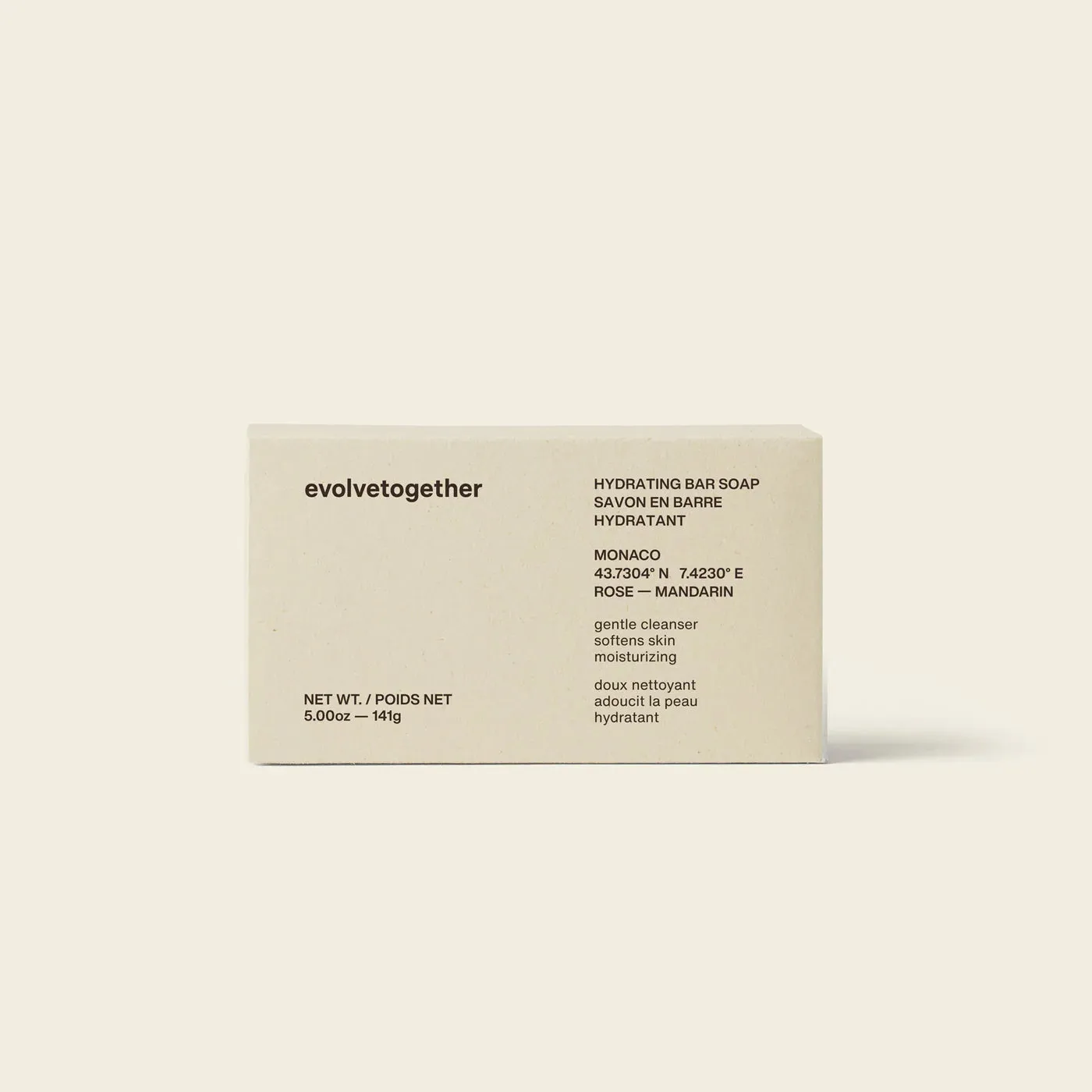evolvetogether monaco - hydrating bar soap