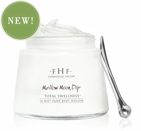 Farmhouse Fresh Mellow Moon Dip - Hi-Bio® Hemp Relaxation Body Mousse