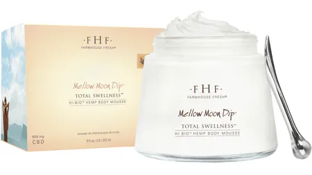 Farmhouse Fresh Mellow Moon Dip - Hi-Bio® Hemp Relaxation Body Mousse