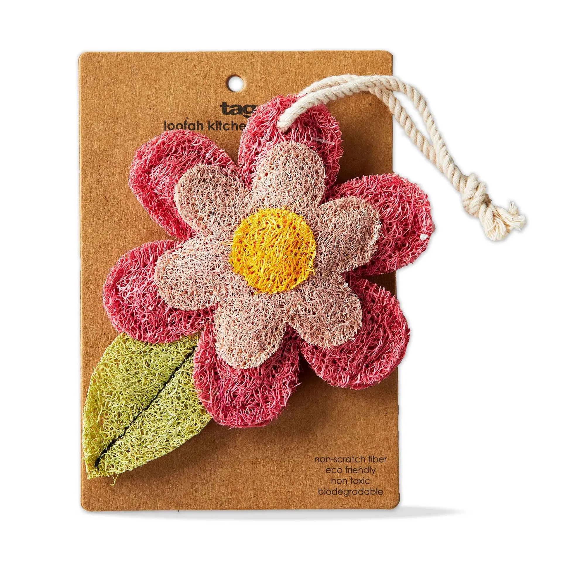 Flower Loofah Scrubber