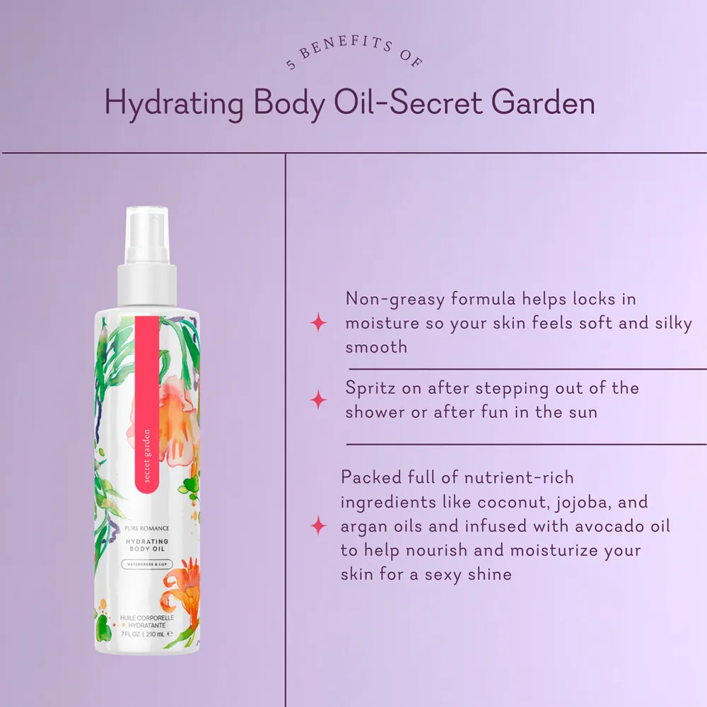 Hydrating Body Oil -- Secret Garden