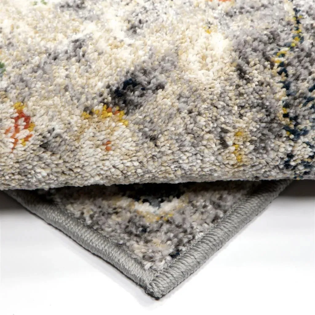 Imperial By Palmetto Living 9518 Ankara Field Distressed Grey Rugs
