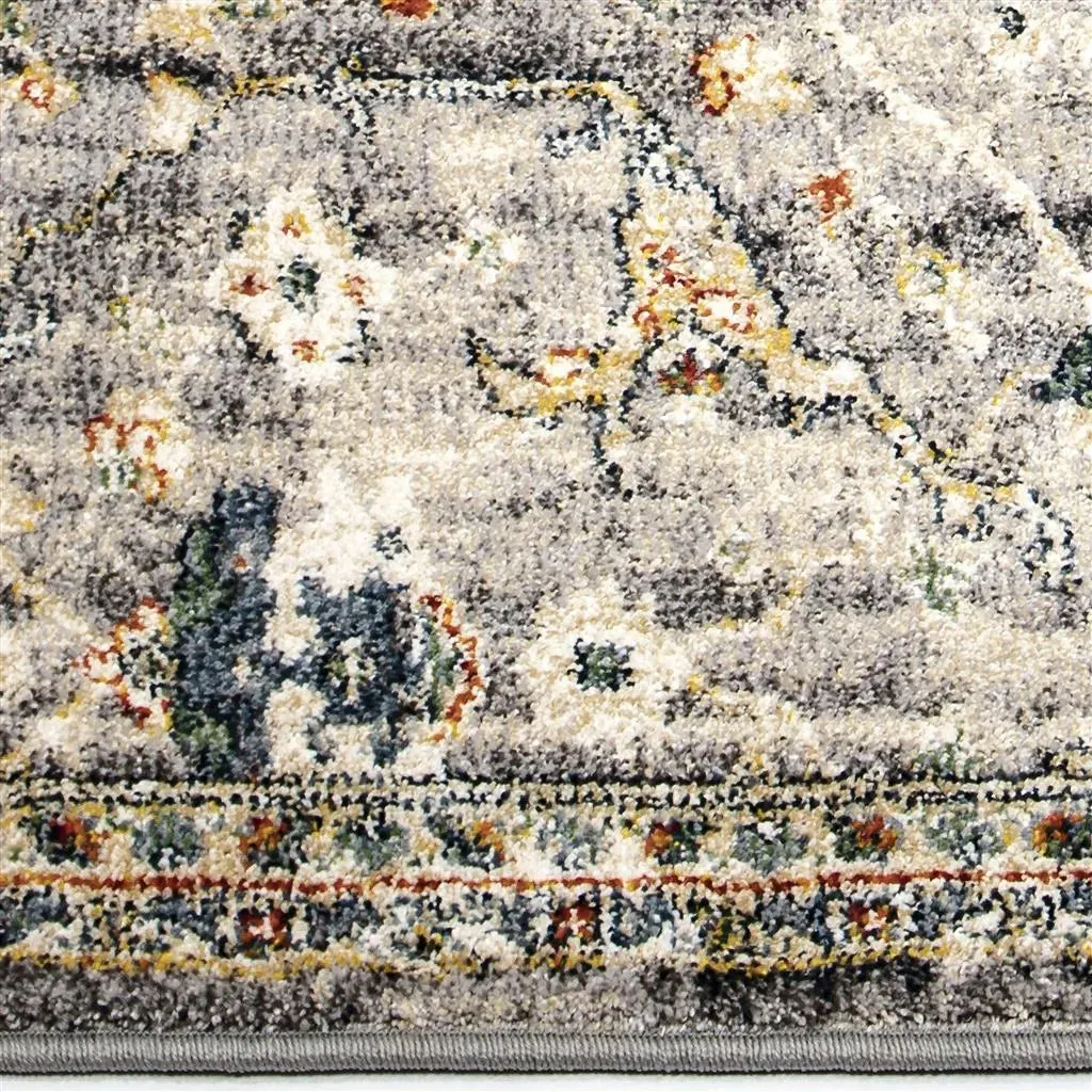 Imperial By Palmetto Living 9518 Ankara Field Distressed Grey Rugs