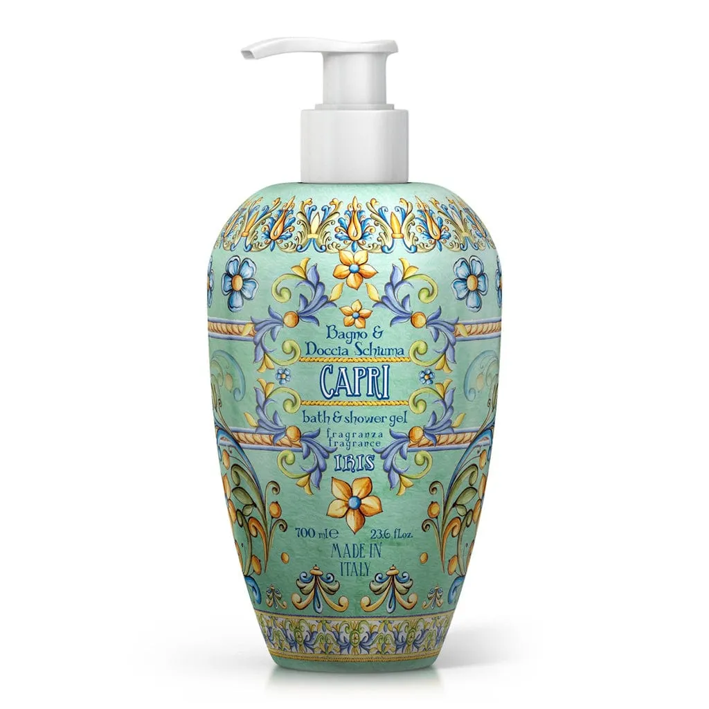 Isle of Capri Body Wash - Iris and Ylang Ylang - 700ml