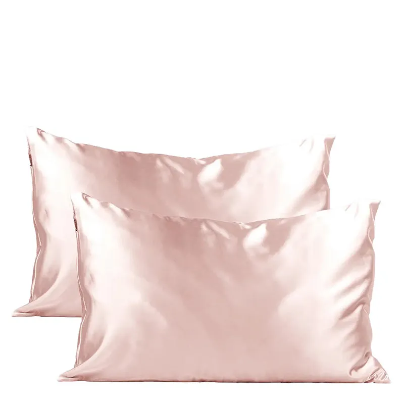 KITSCH | Satin Pillowcase Set - Blush