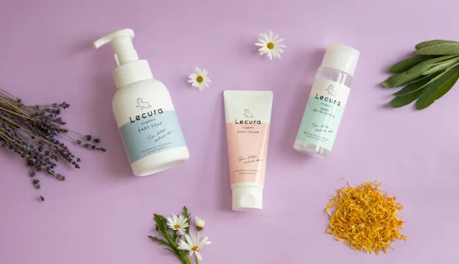 Lecura Organic Baby Oil In Lotion 日本LECURA 婴儿天然纯净洋甘菊护理油 150ml