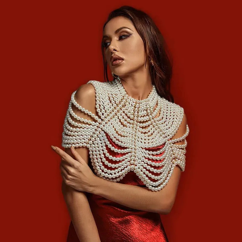 Luxury Pearl Cloak