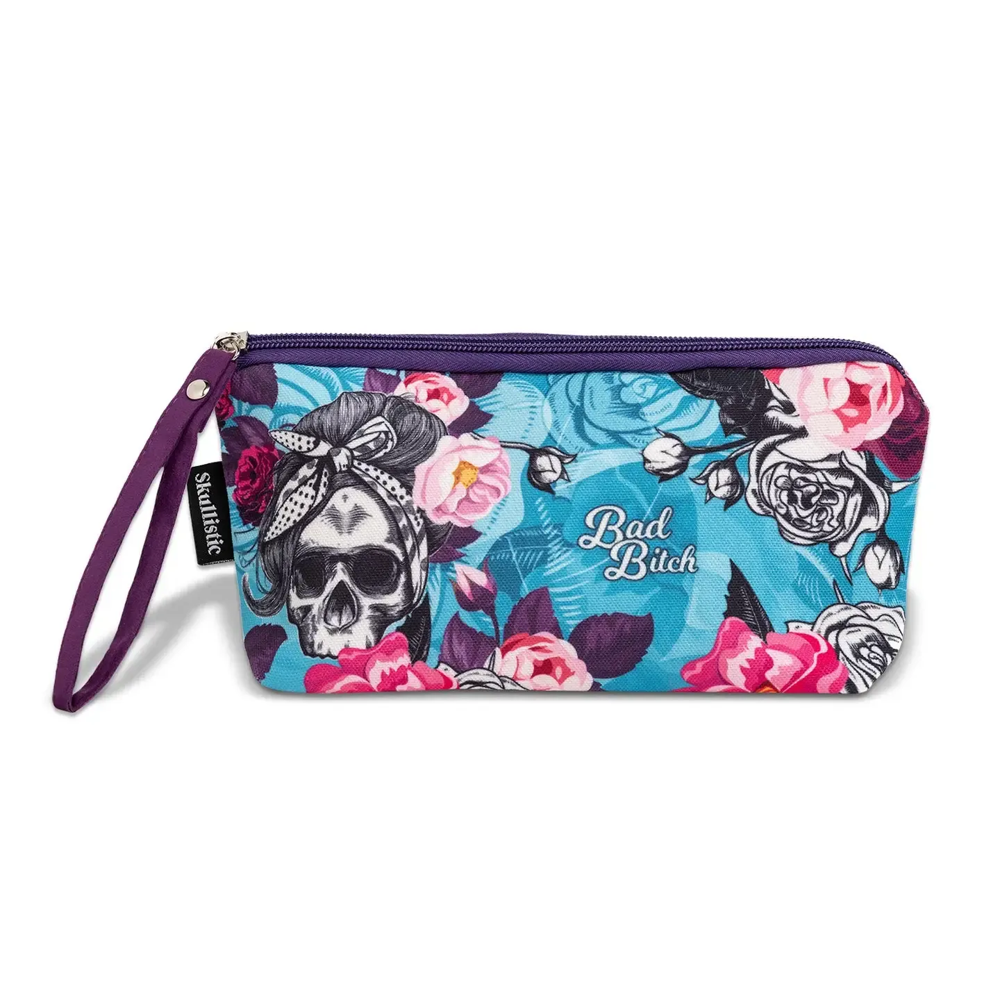 Makeup Bag - Skull Bad Bitch