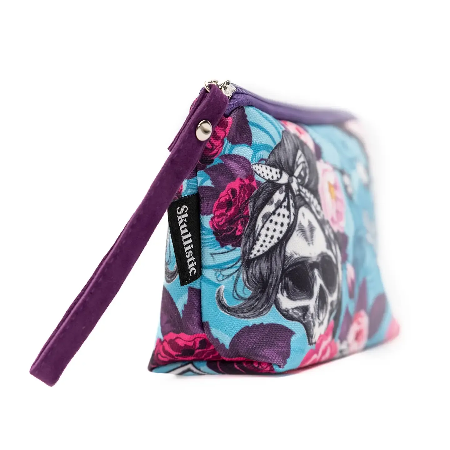 Makeup Bag - Skull Bad Bitch
