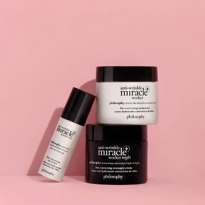 New - philosophy Anti-Wrinkle Miracle Worker   Line Correcting Moisturizer - 2 fl oz - Ulta Beauty