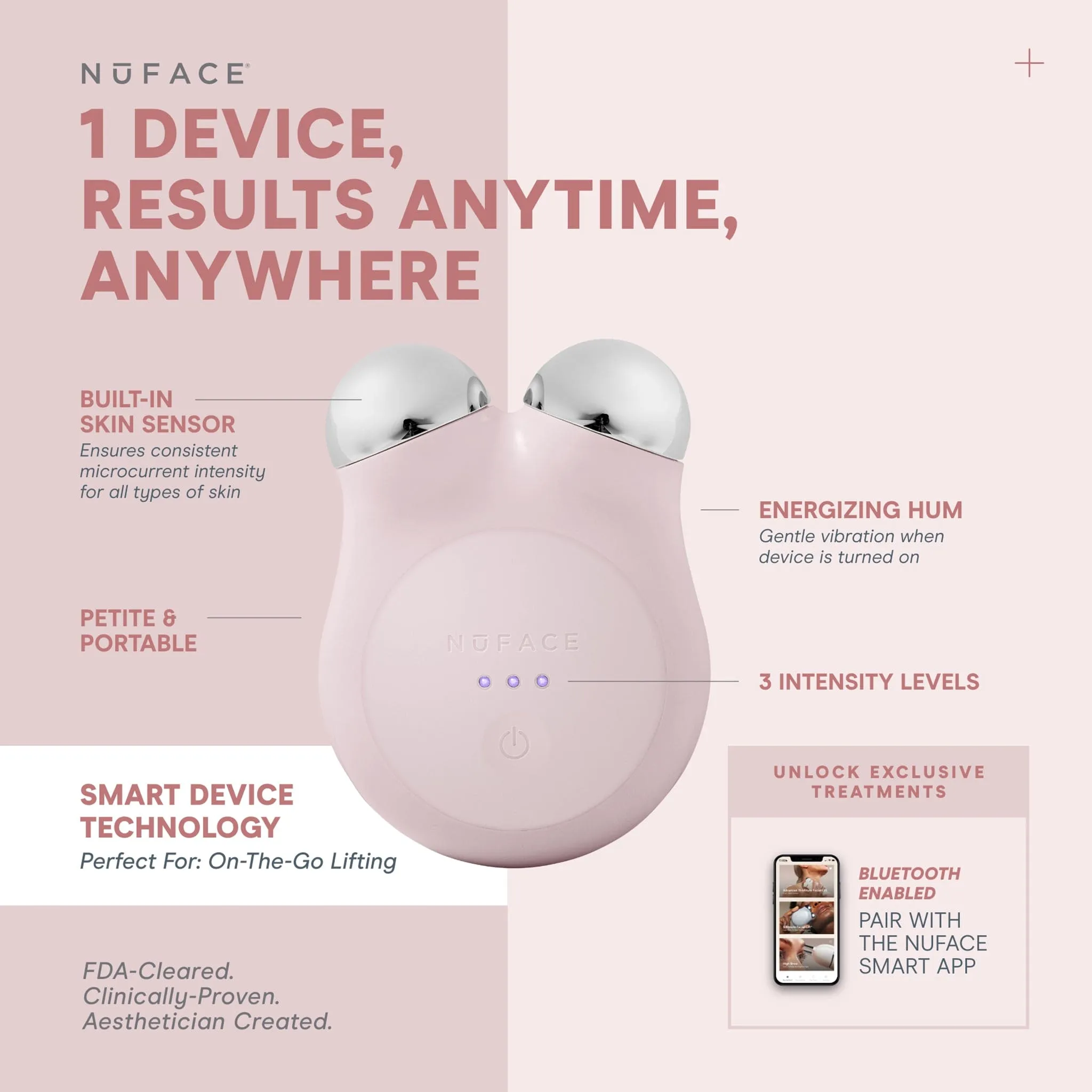 NuFACE Mini  Facial Toning Starter Kit