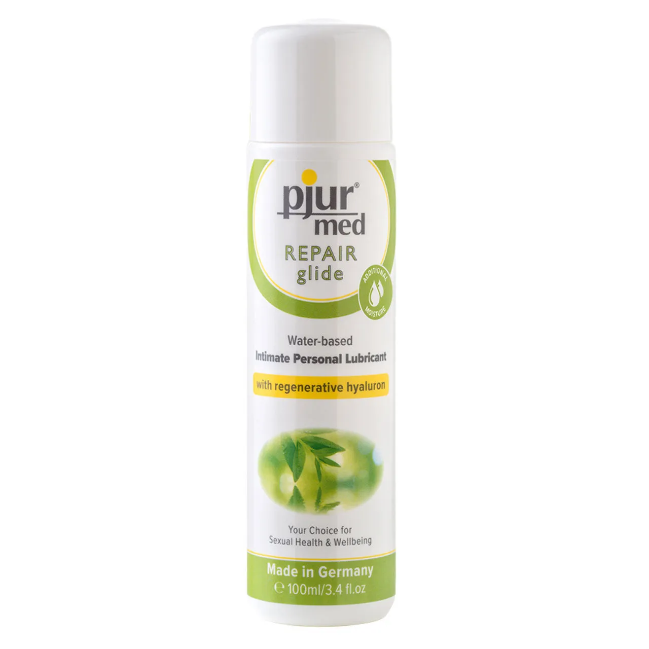 pjur med REPAIR Repairing Water Based Personal Lubricant with Regenerative Hyaluron for Dry and Stressed Vaginal Mucosa 100ml