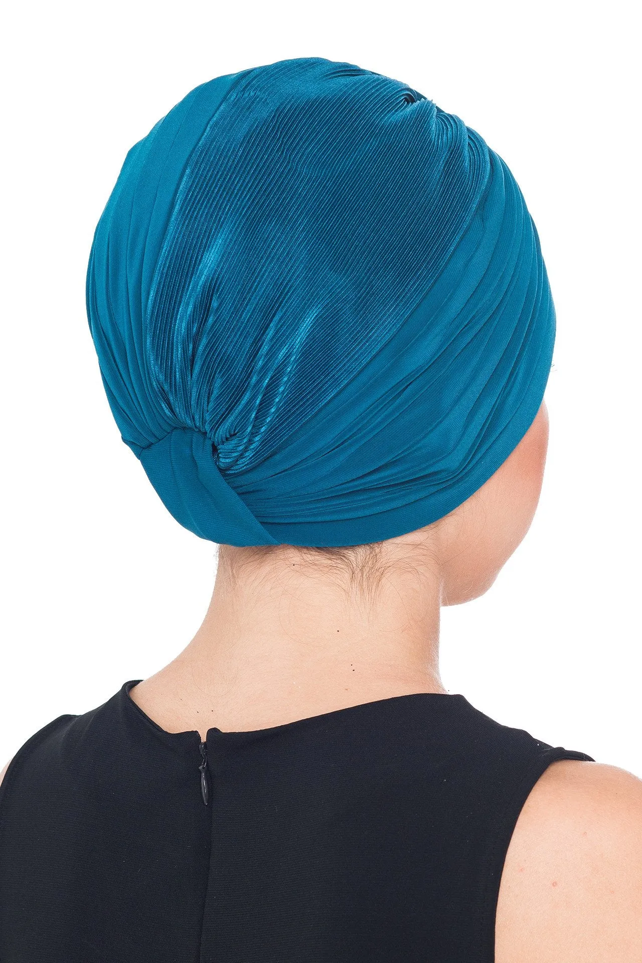 Plisse Cross Turban