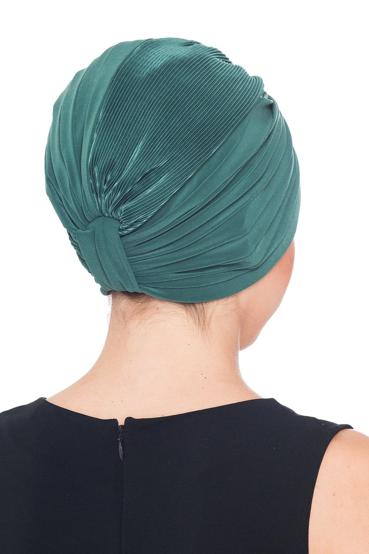 Plisse Cross Turban
