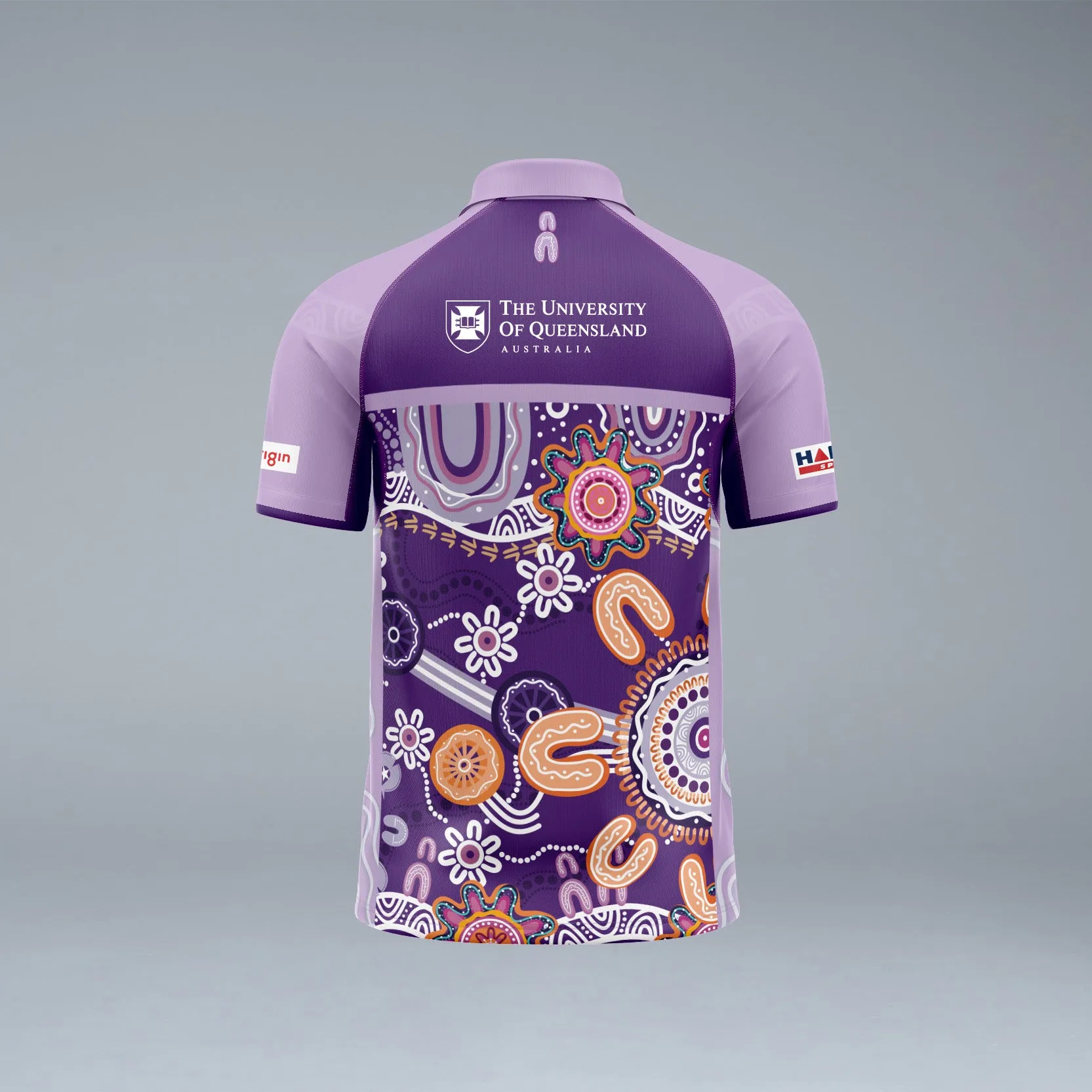 Queensland Firebirds Unisex First Nations Polo Shirt - Premium Quality, Comfortable Fit