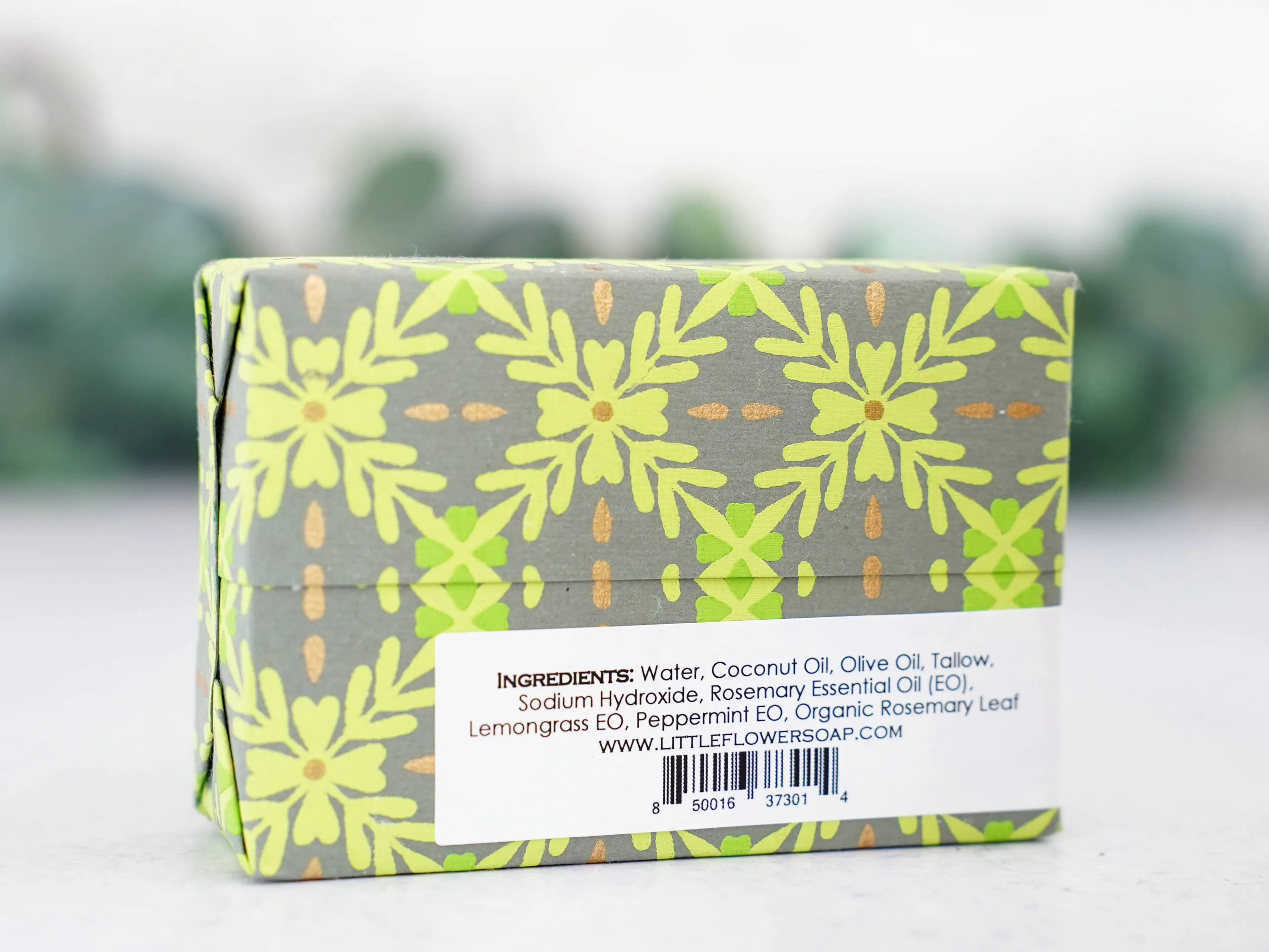 Rosemary Lemon Mint Handmade Soap