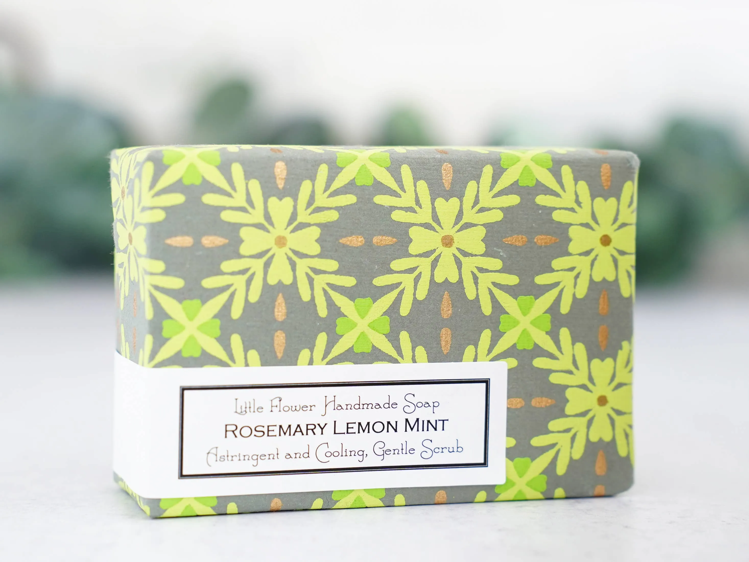 Rosemary Lemon Mint Handmade Soap
