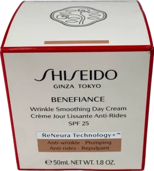 Shiseido Benefiance Wrinkle Smoothing Day Cream SPF 25 50ml