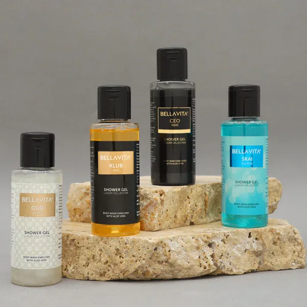 Shower Gels Travel Minis Kit - 220ml