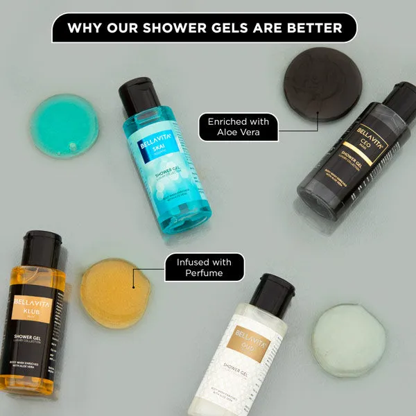 Shower Gels Travel Minis Kit - 220ml