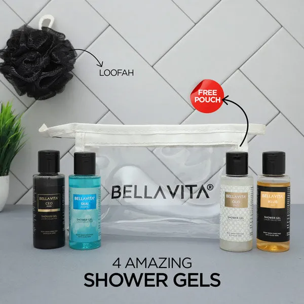 Shower Gels Travel Minis Kit - 220ml