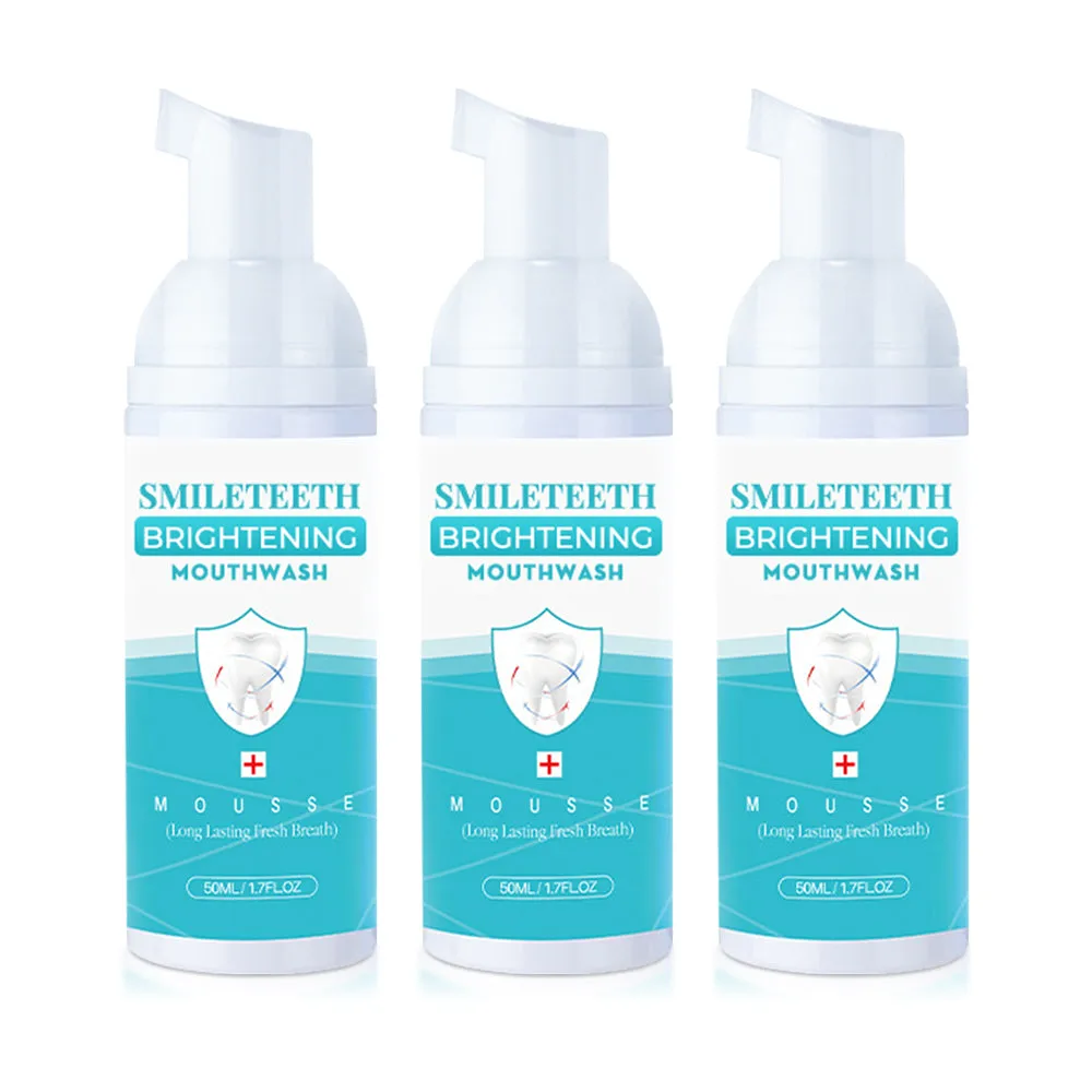 SmileTeeth Brightening Mouthwash Mousse