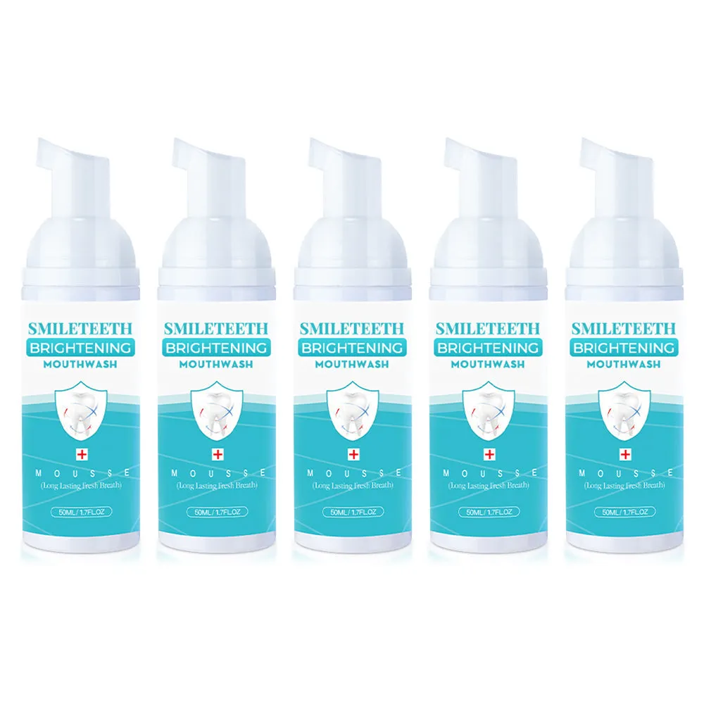 SmileTeeth Brightening Mouthwash Mousse