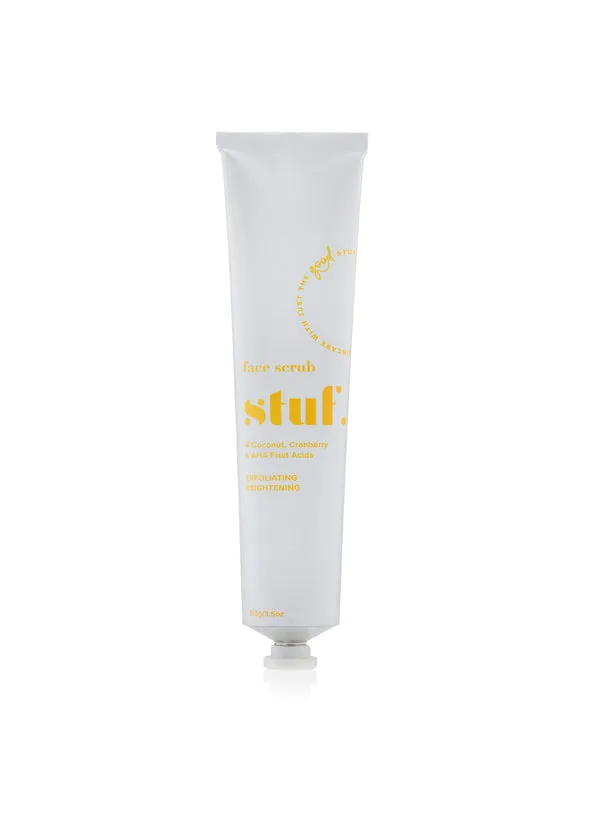 stuf. skin Face Scrub Skin Smoothing AHA Exfoliater
