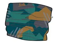 Trail Recycled Gaiter - Deep Blue Camo Pattern