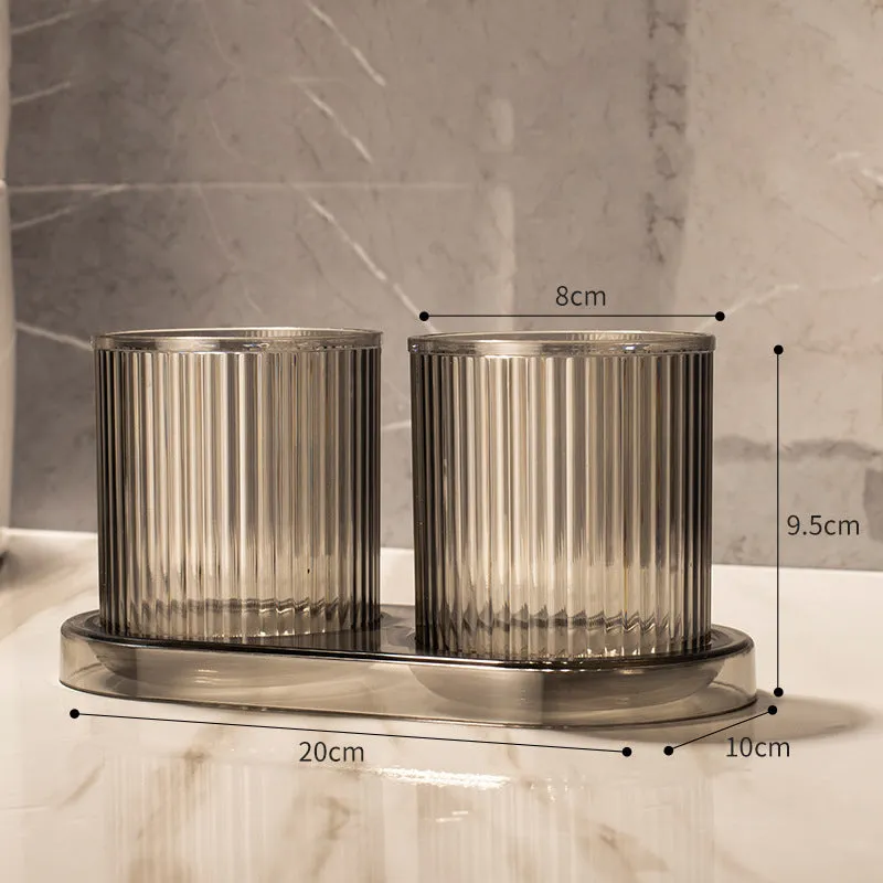Transparent Luxury Rinse Cup, HG0090