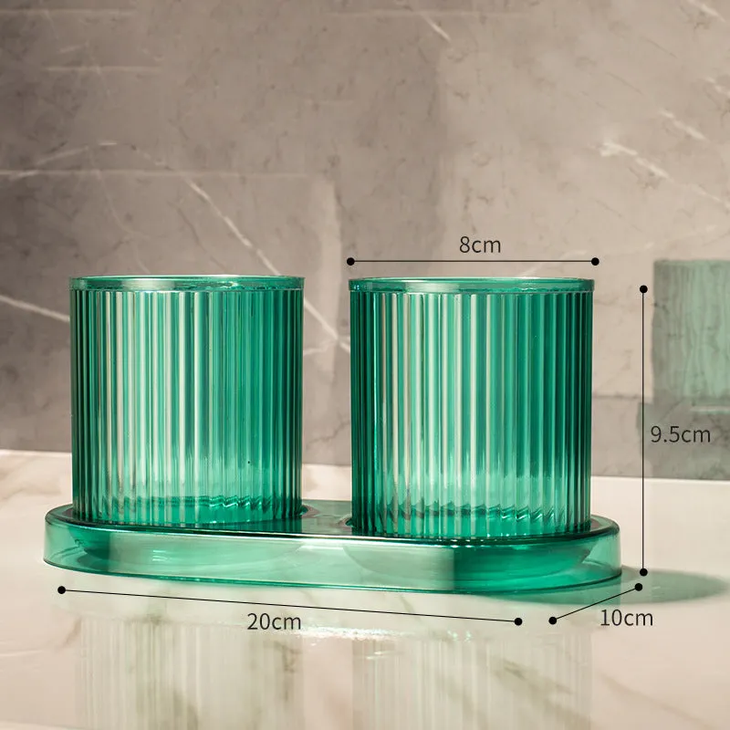 Transparent Luxury Rinse Cup, HG0090
