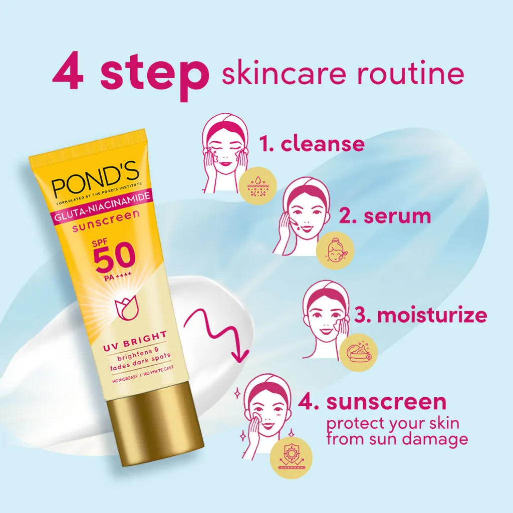 UV Bright Sunscreen with Gluta-Niacinamide 50ml