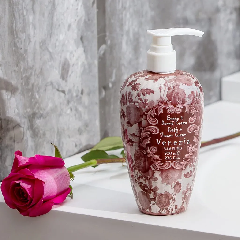Venezia Body Wash - Lemon, Raspberry and Amber - 700ml